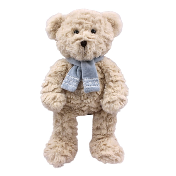 *Preorder* NEW Petite Vous Eddie the Bear Soft Toy with Blue Scarf