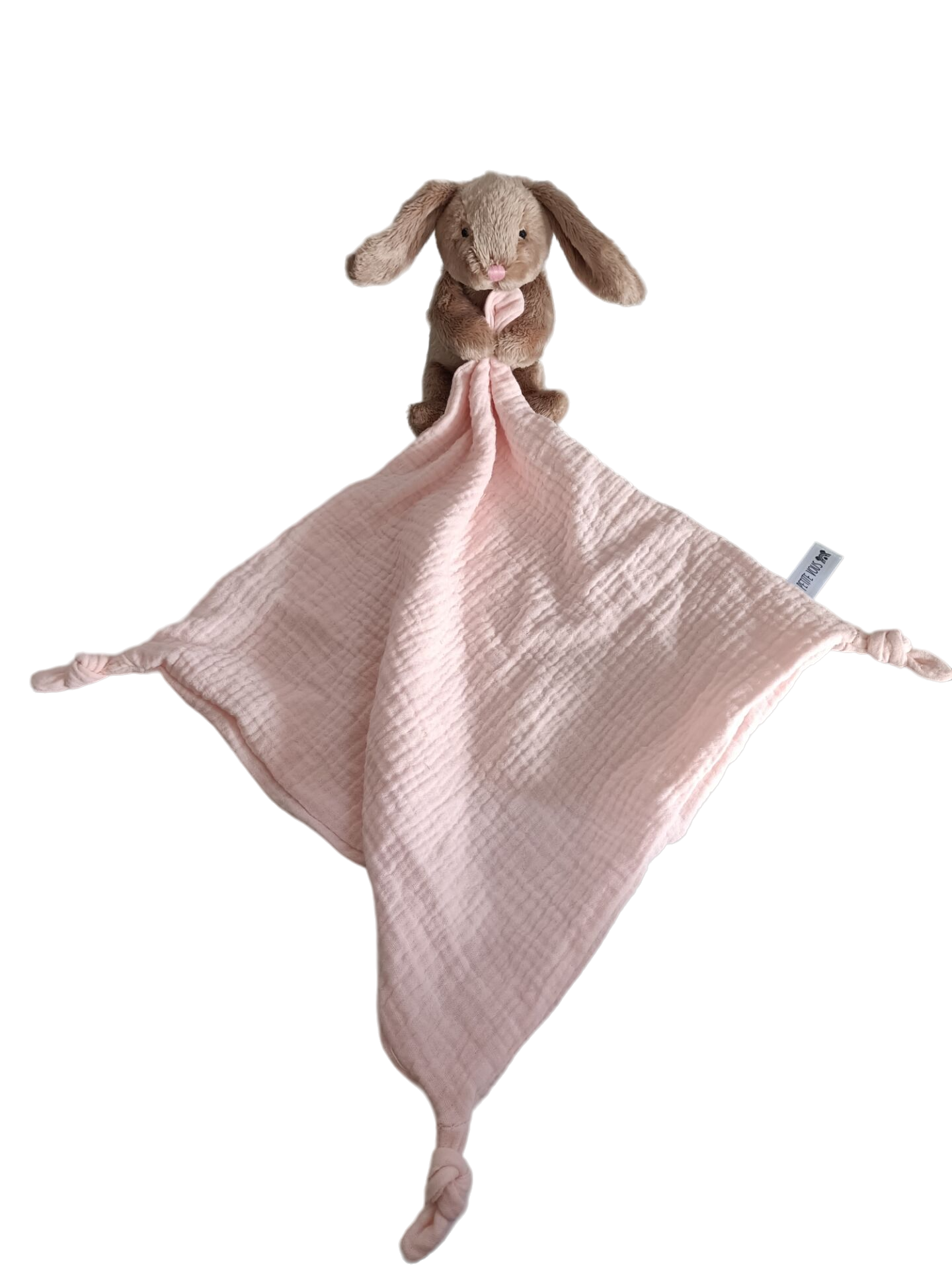 NEW - Petite Vous Bella the Bunny Baby Muslin Comfort Blanket