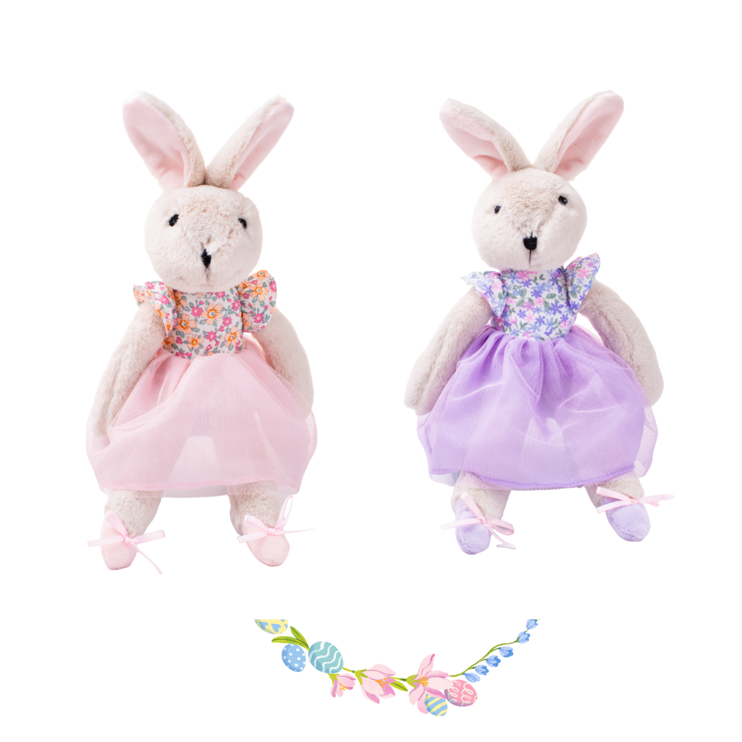 Petite Vous Emmy the Bunny - Lavender Dress