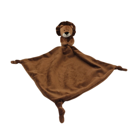 *NEW* Petite Vous Lewis the Lion Mini Toy & Comfort Blanket - WARM