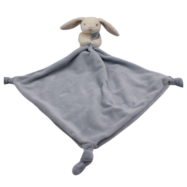 * Preorder* NEW Petite Vous Mika the Bunny Mini Toy & Comfort Blanket - Dusty Blue WARM