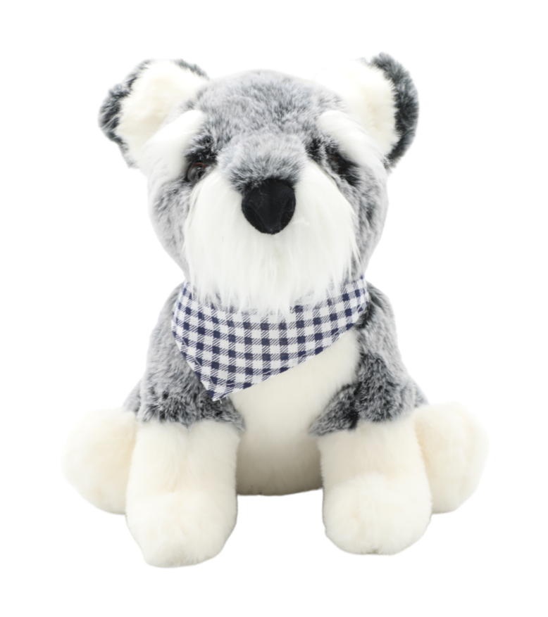 Petite Vous Rocky the Schnauzer Soft Toy