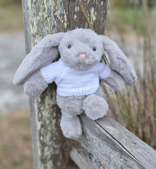 PLAIN JUMPER - Petite Vous Ziggy the Bunny Soft Toy